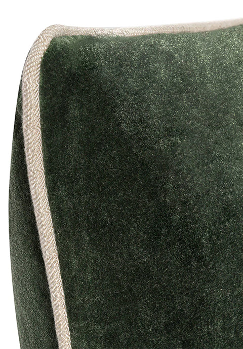 Cojín Heirloom - de terciopelo de algodón