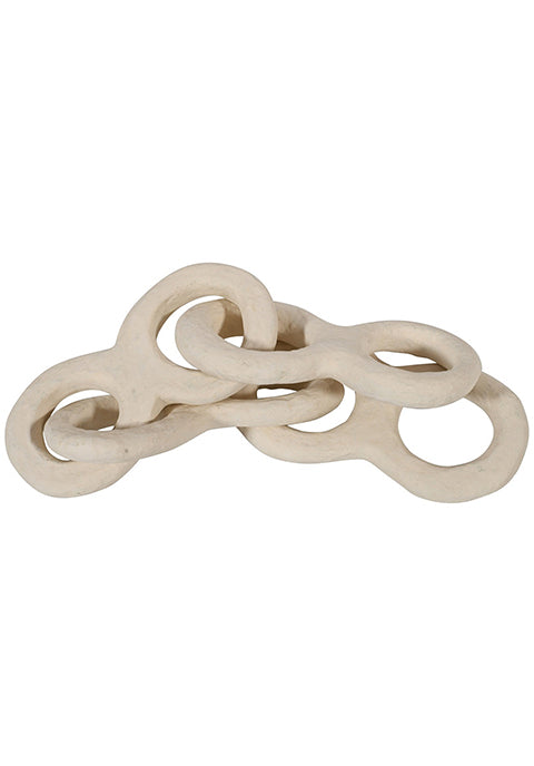 Cadena decorativa Gala-  de papel maché Ø 15 cm
