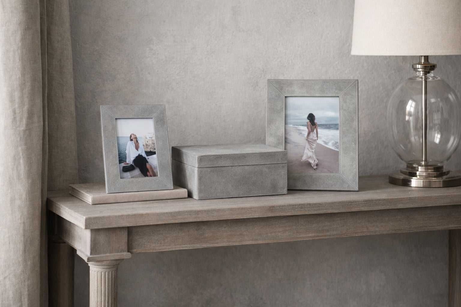 Portarretratos Suede Lux