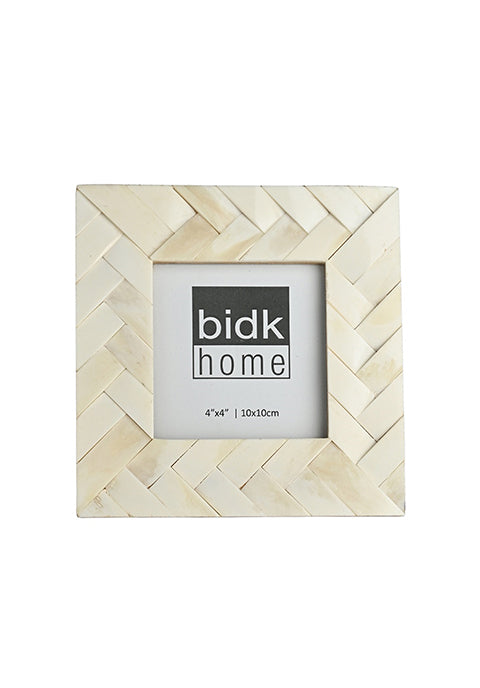 Marco artesanal GABLE Criss-Cross para foto