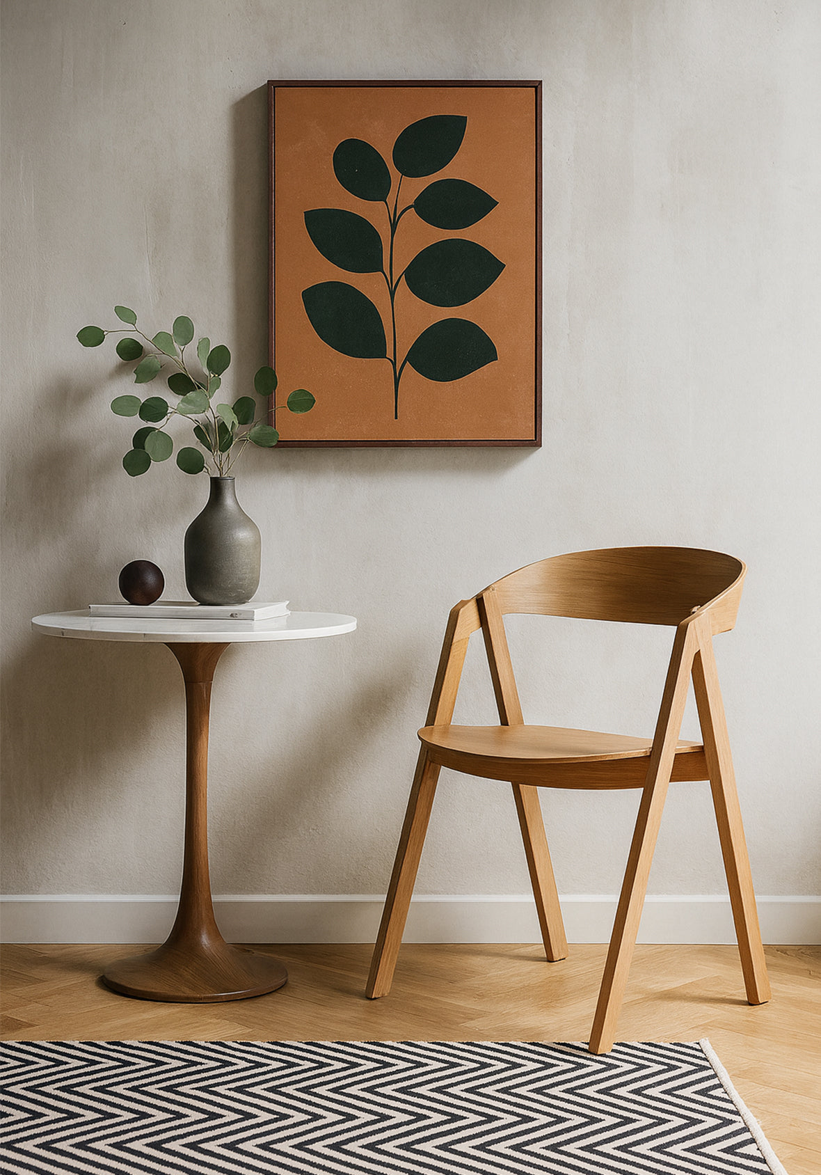 Silla Oslo de Madera Natural diseño Escandinavo