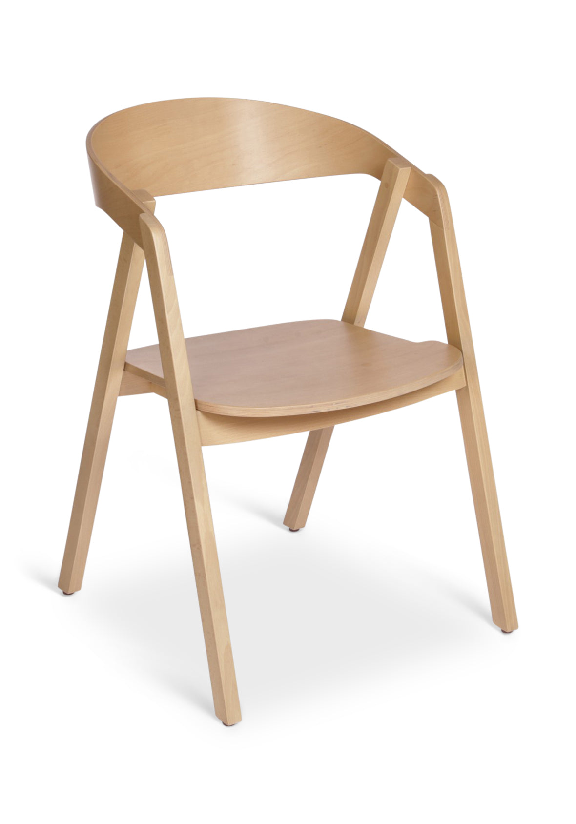 Silla Oslo de Madera Natural diseño Escandinavo