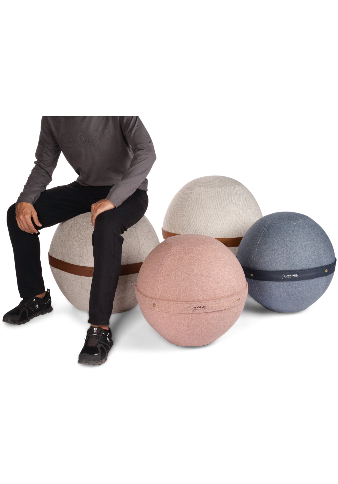 Pelota Ergoball Asiento Ergonómico | Banco Esfera Personalizable en Colores y Telas