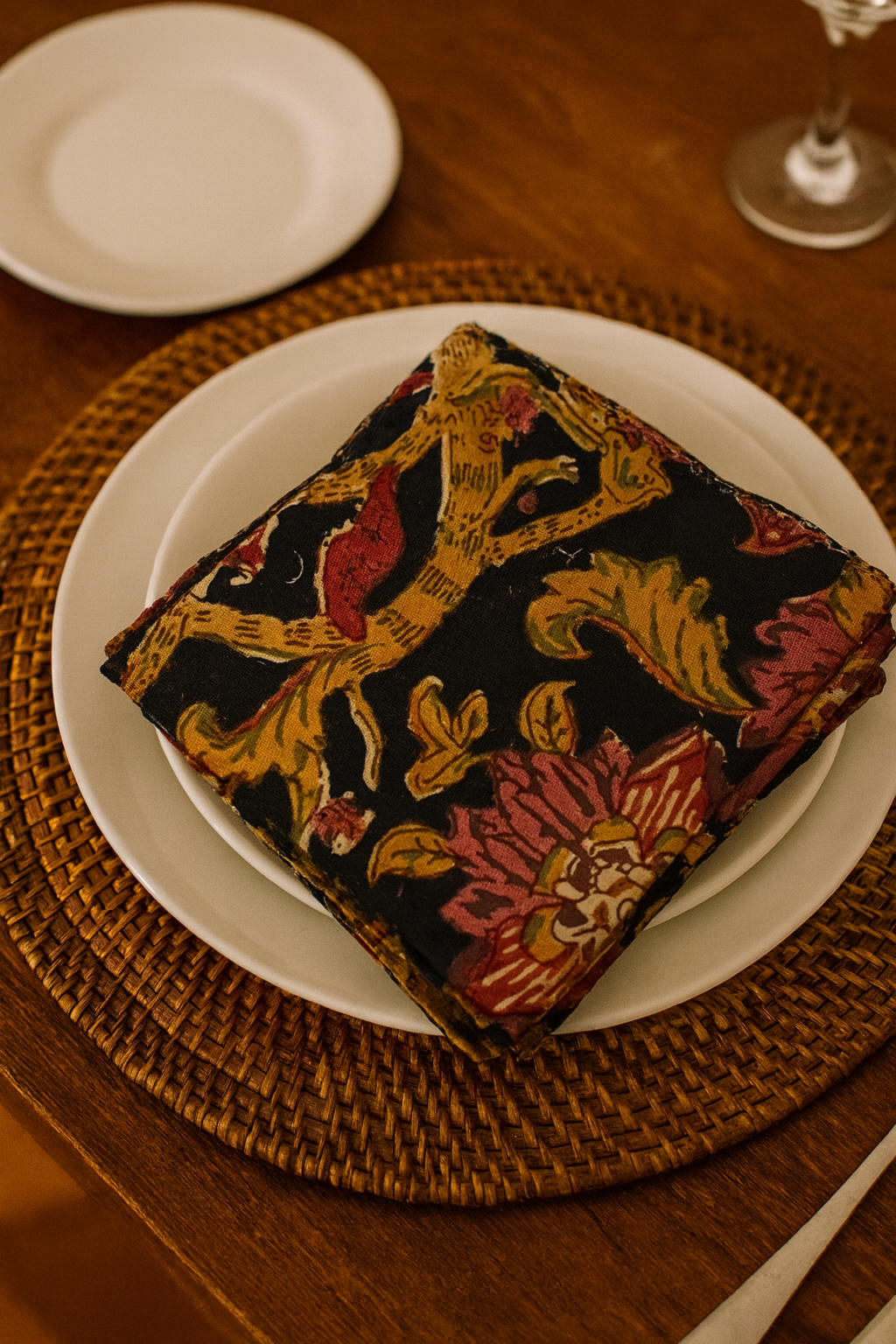 Servilletas Cadiz  (Set de 4) – Algodón Reciclado Artesanal