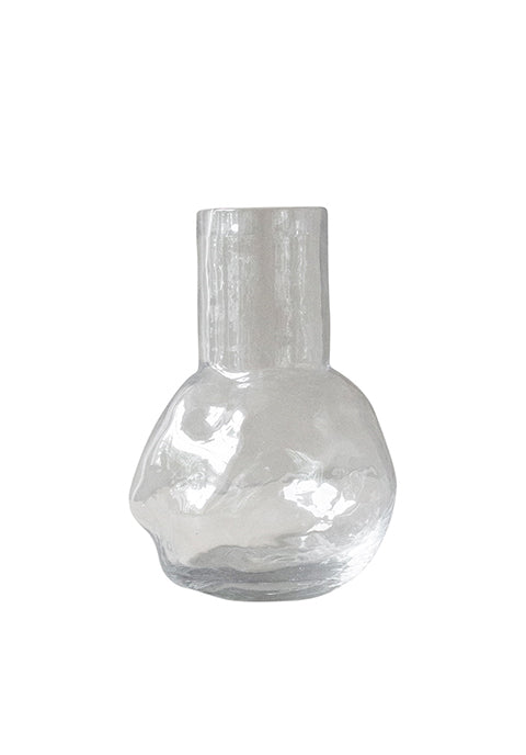 Jarrón BUNCH de vidrio transparente