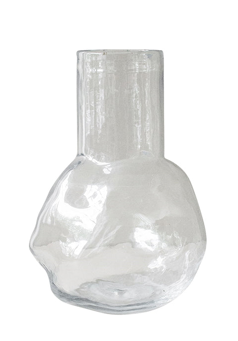 Jarrón BUNCH de vidrio transparente