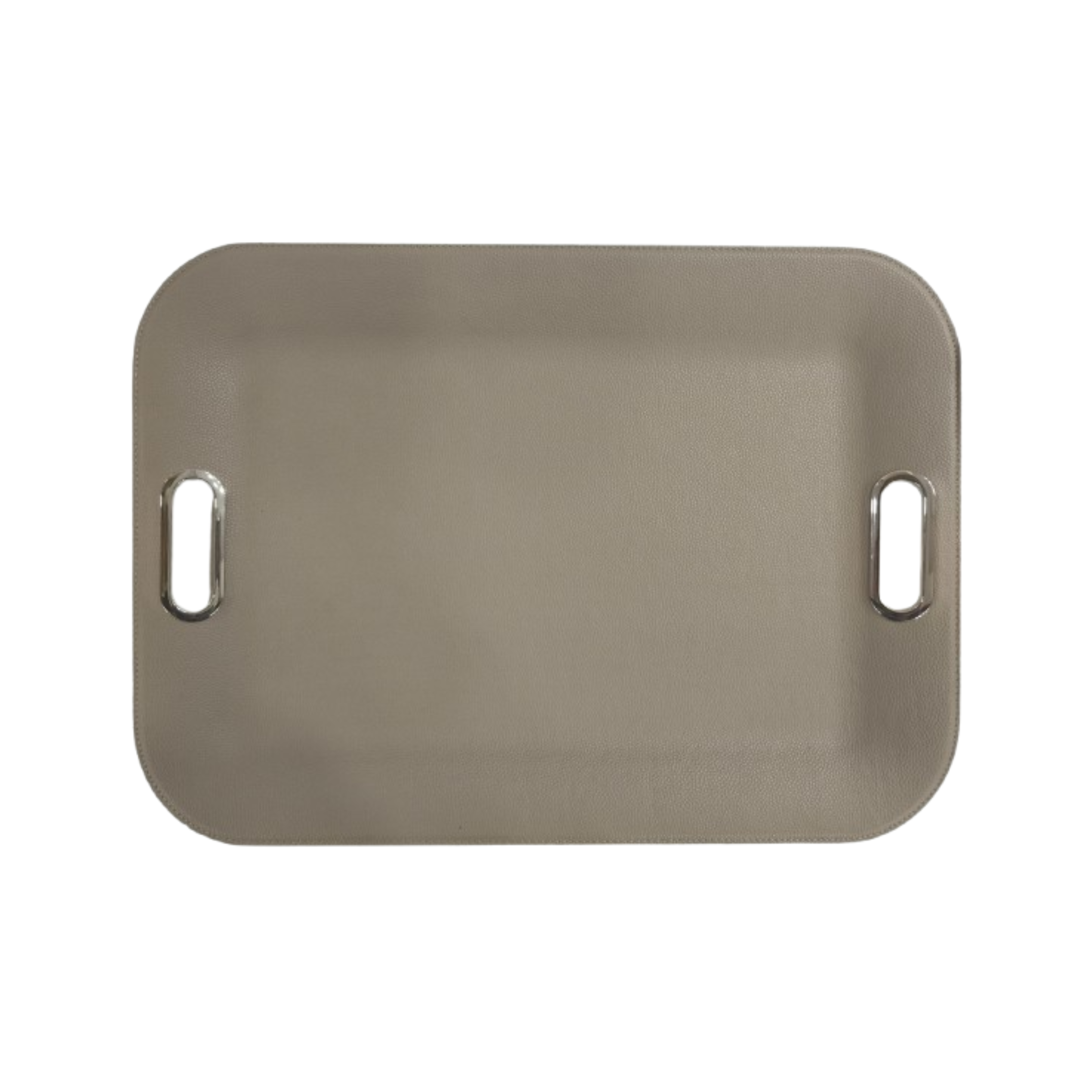 Charola de servicio con asas metálicas Tanner