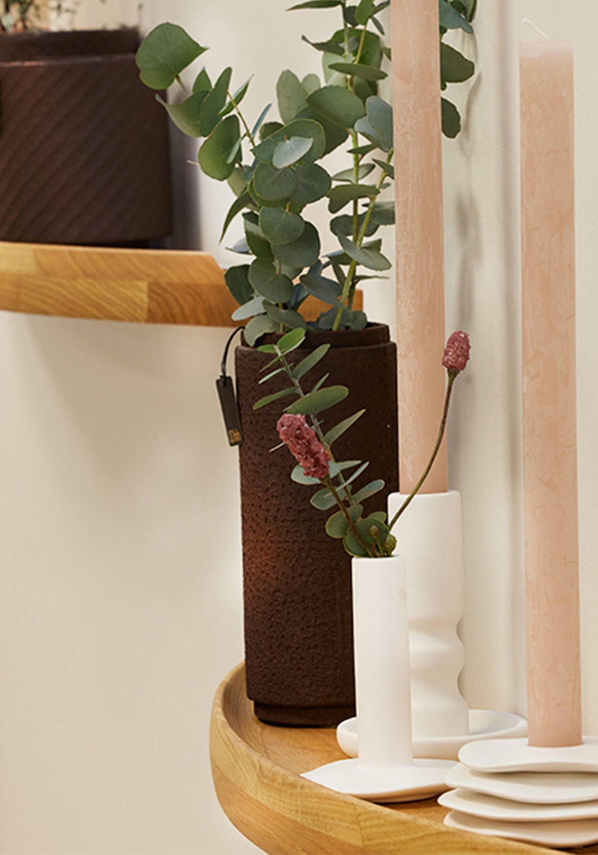 Florero Cilíndrico Madrid- Madrid Cylinder Vase Zero Waste