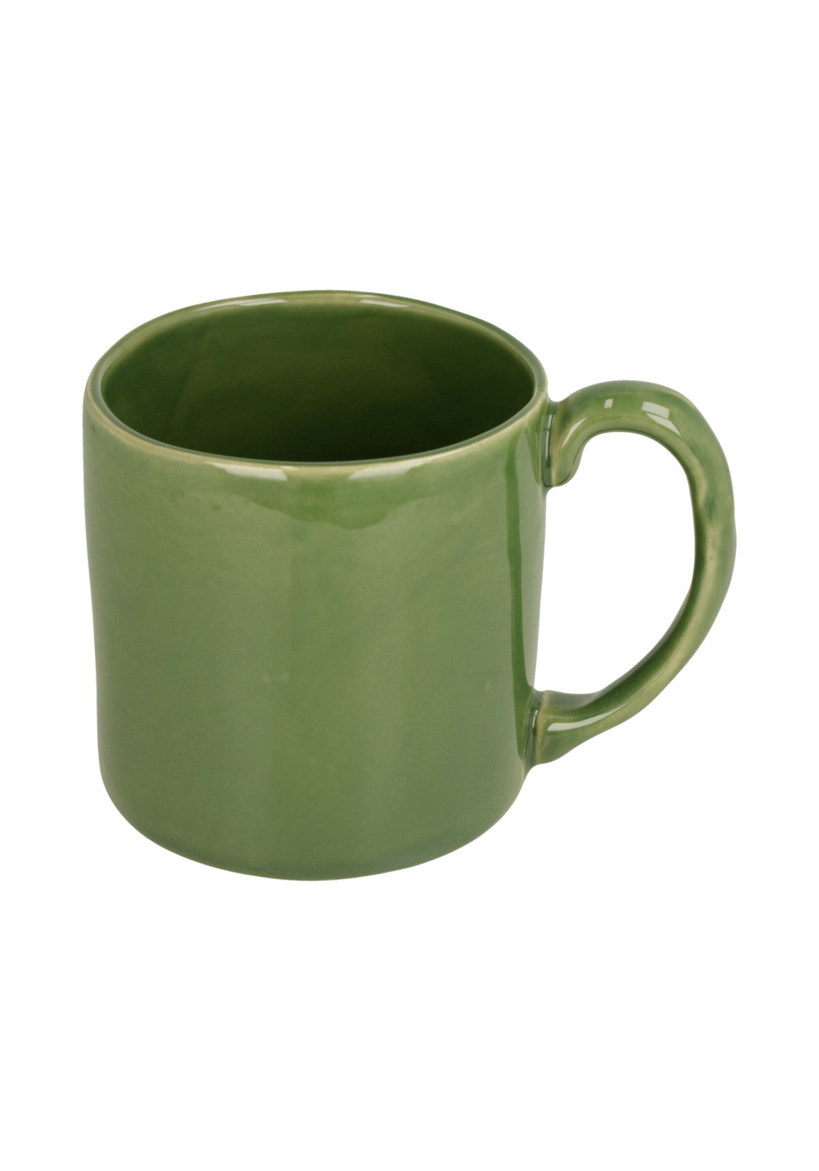 Set de 4 tazas de cerámica con asa para Latte – Colección ORGÁNICA – Hechas en Portugal