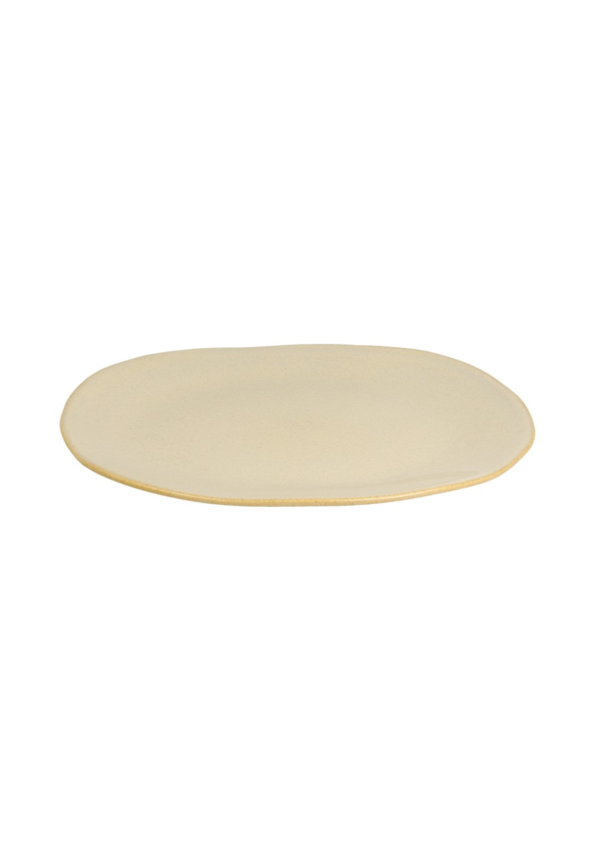 Set de 4 Platos ensalada de cerámica orgánica 22 cm – Colección ORGÁNICA – Hecho en Portugal