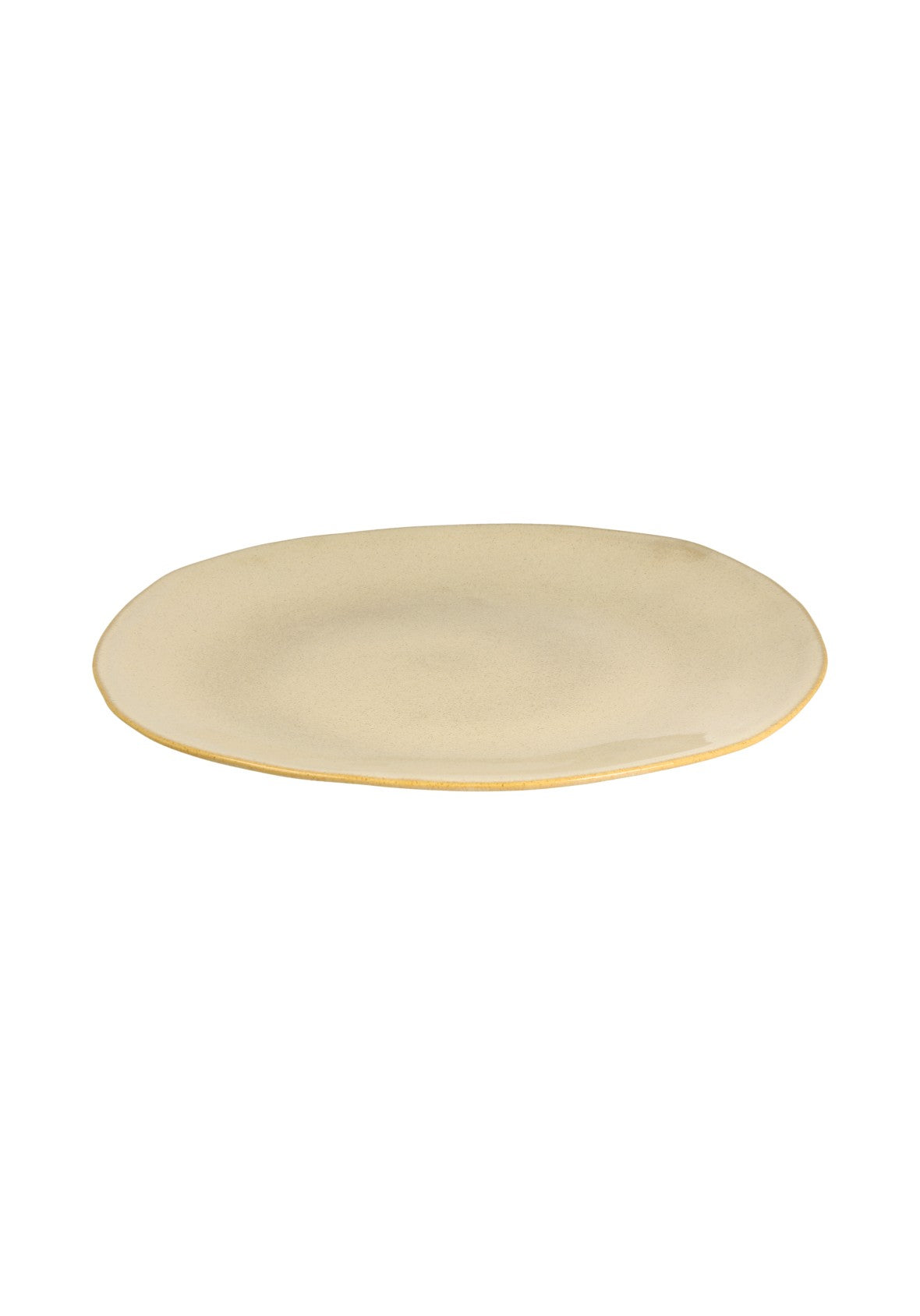 Set de 4 Platos trinche de cerámica orgánica 27 cm – Colección ORGÁNICA – Hecho en Portugal