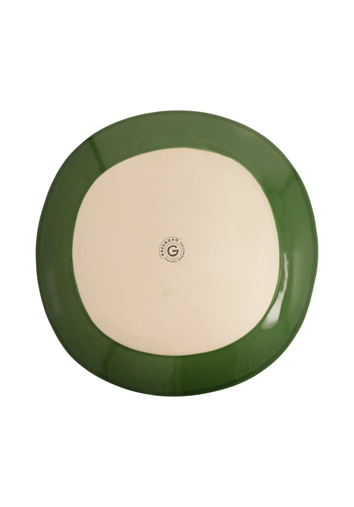 Set de 4 Bajo Platos de cerámica orgánica 35 cm – Colección ORGÁNICA – Hecho en Portugal