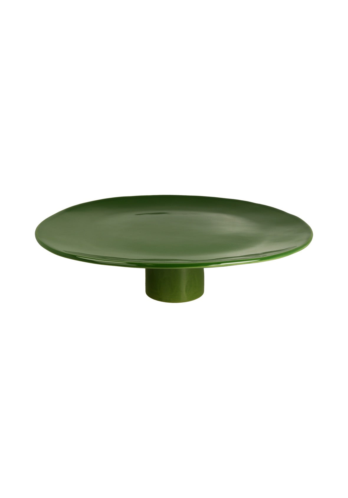 Base para pastel de cerámica – Ø35 cm – Colección Orgánica – Hecho en Portugal