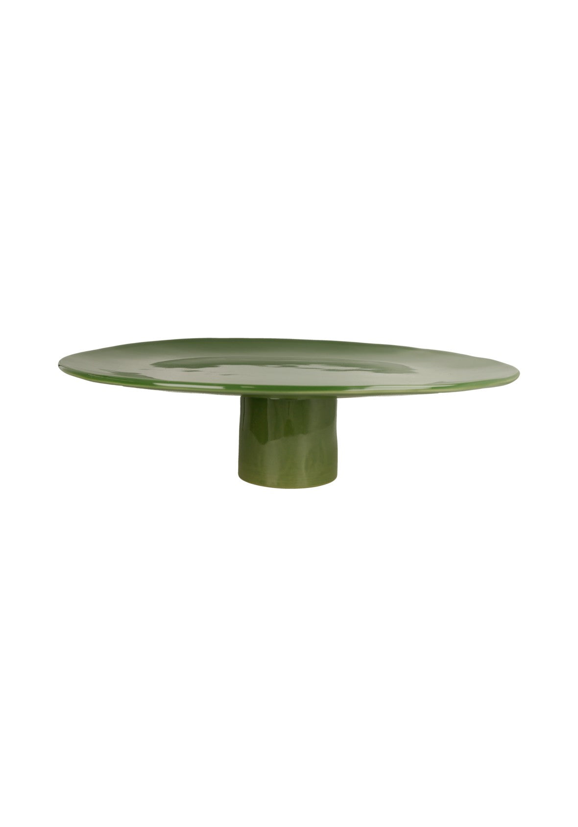 Base para pastel de cerámica – Ø35 cm – Colección Orgánica – Hecho en Portugal