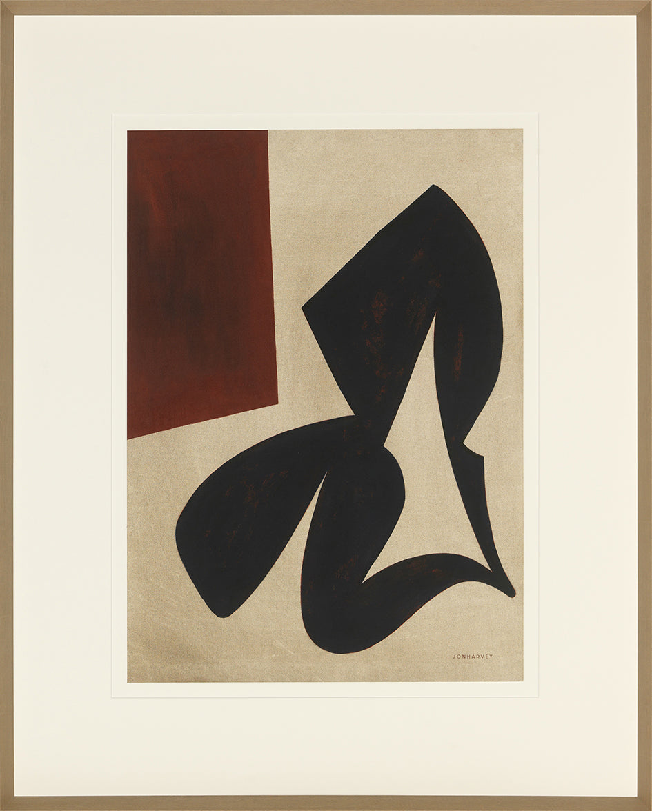 Cuadro Abstracto Composition Work of Art con Marco de Madera
