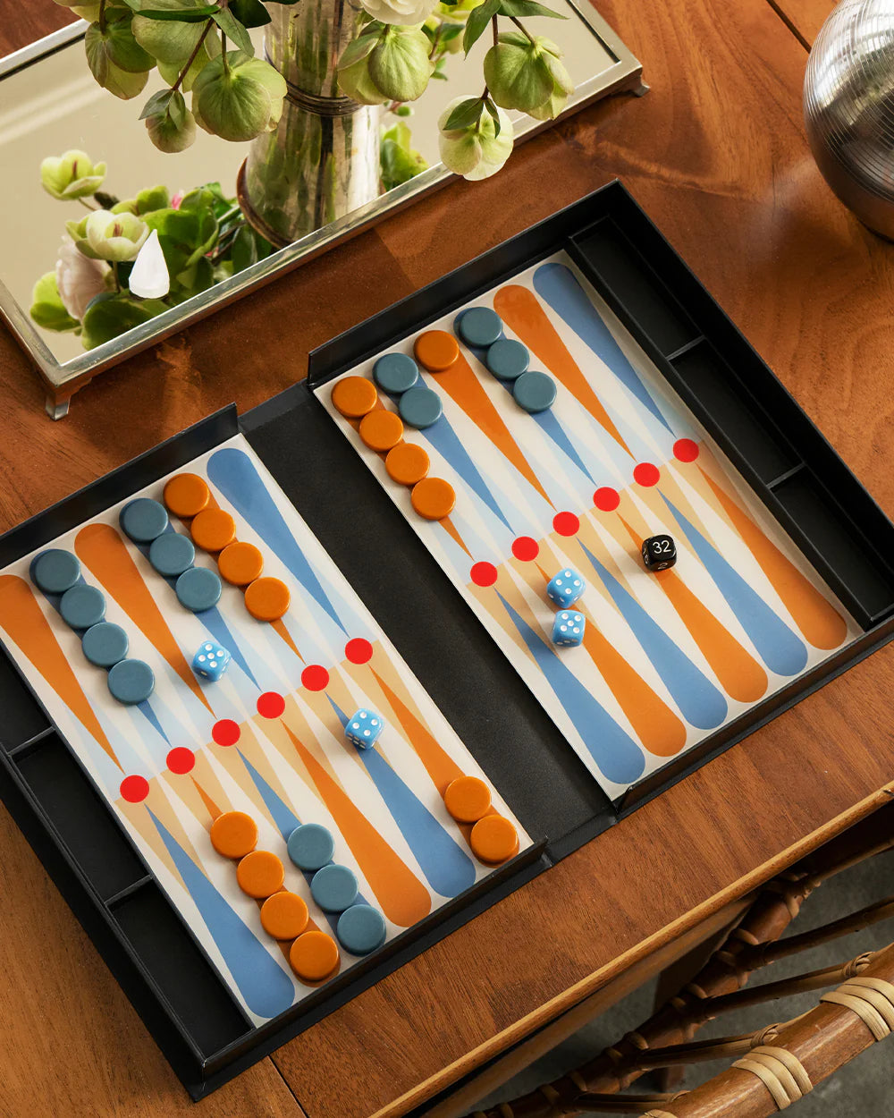 ART OF BACKGAMMON, ANTHRACITE