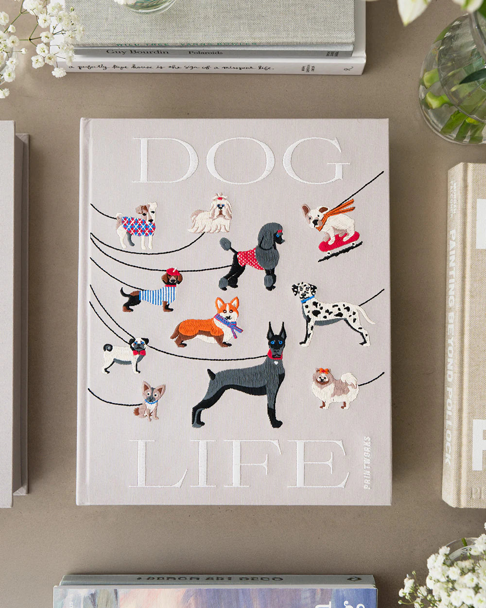 EMBROIDERED PHOTO ALBUM - DOGS