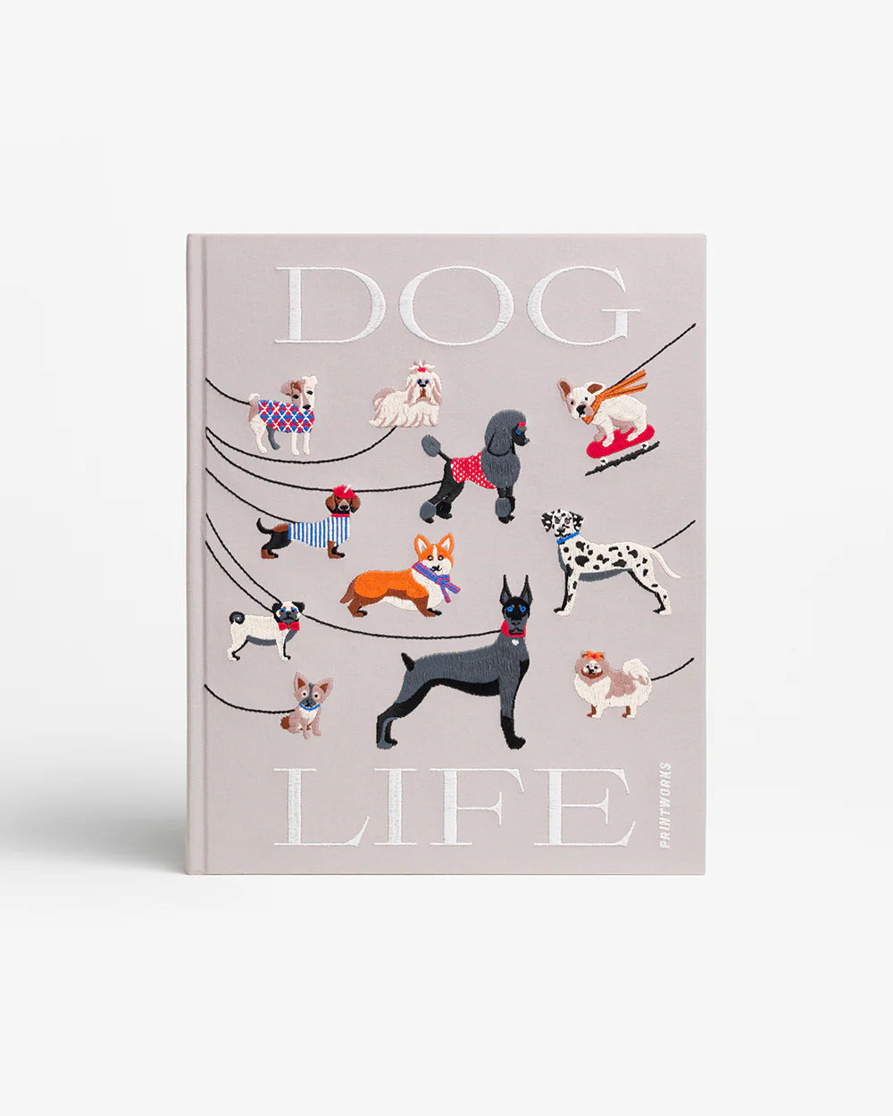 EMBROIDERED PHOTO ALBUM - DOGS