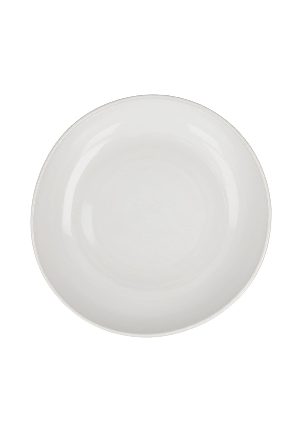 Set de 4 platos hondos en cerámica fina 22 cm– Colección ACTUAL – Hecho en Portugal