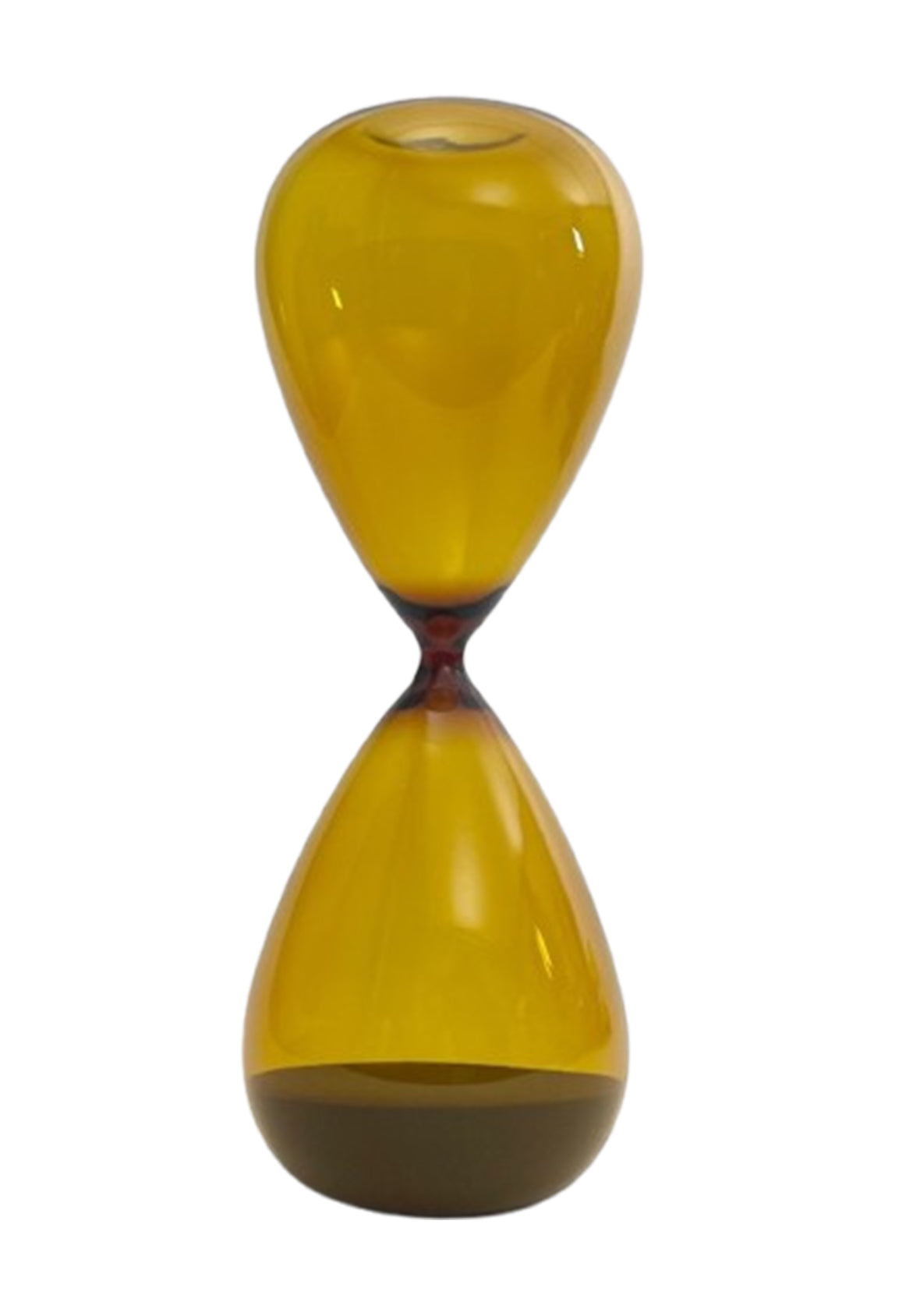 Reloj de Arena Decorativo de Vidrio – Colección TEMPO – Acabado Smoke o Ámbar