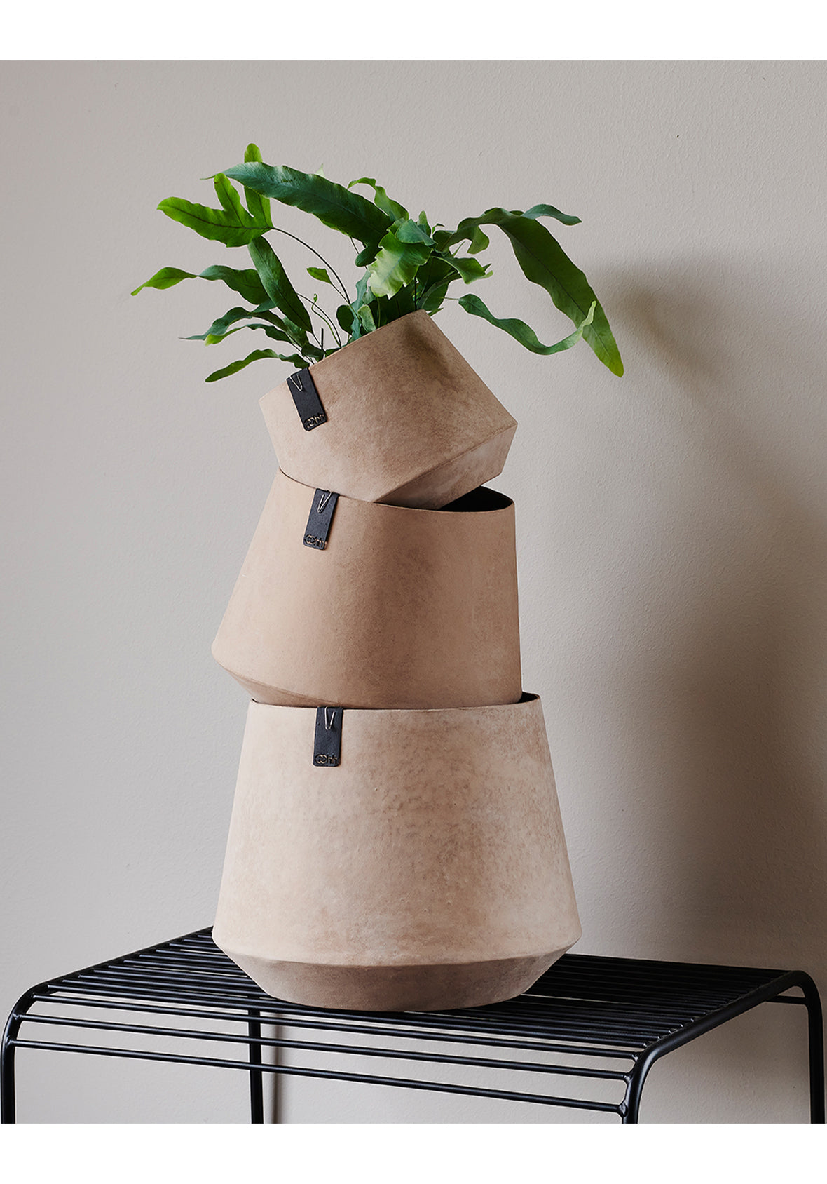 Maceta Tokyo Flower Pot - Diseño Escandinavo Artesanal y Sostenible