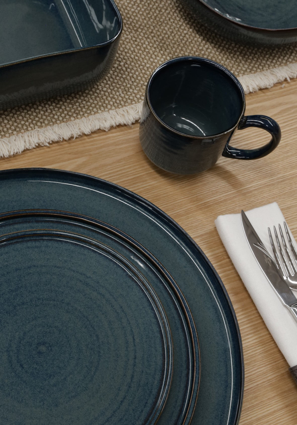 Set de 4 Tazas para cafe en cerámica fina – Colección ACTUAL– Hecho en Portugal