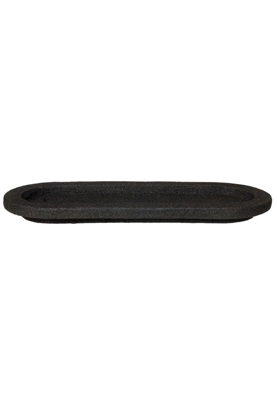 Bandeja Artesanal Sostenible de Papel Reciclado -Wood'z Oval Tray Ash
