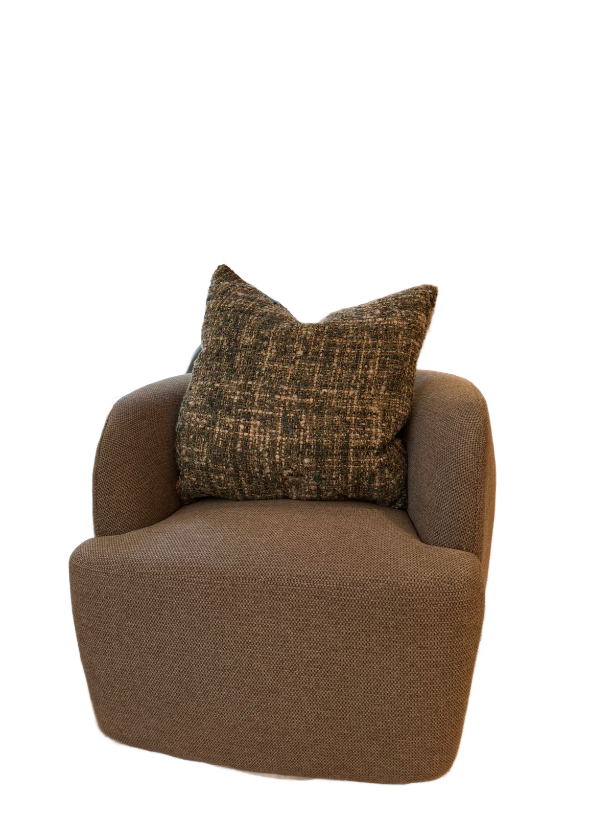 Sillón Individual Lund Tapizado en Bouclé