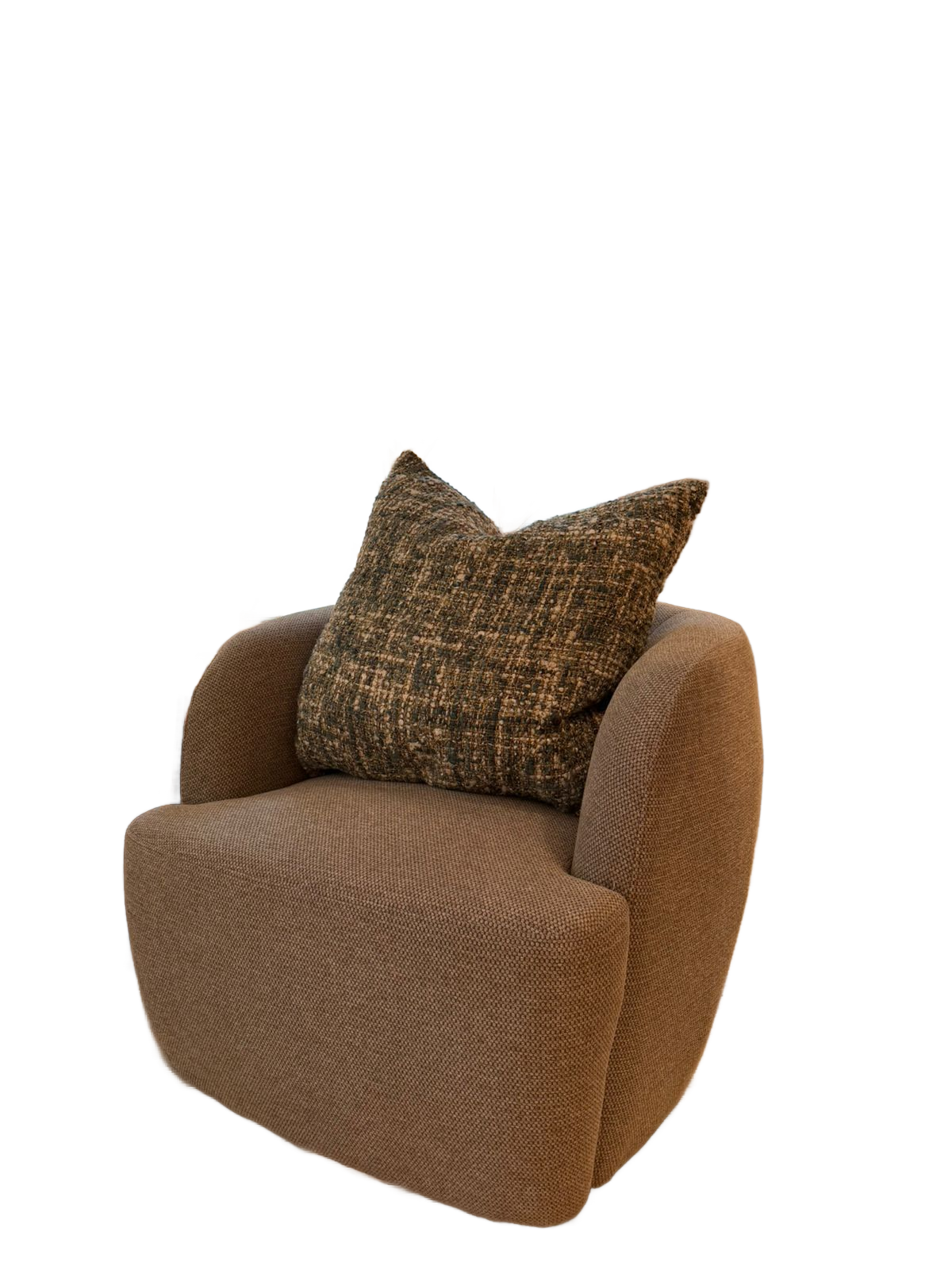 Sillón Individual Lund Tapizado en Bouclé