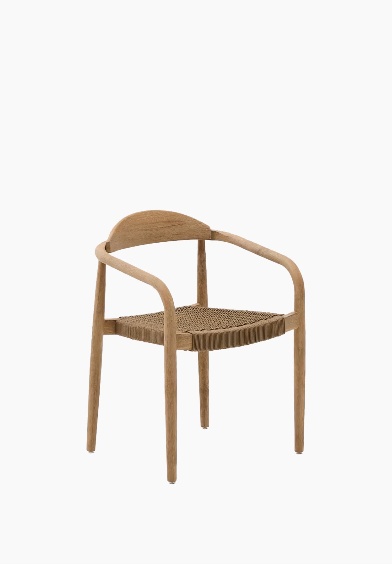 GM Silla apilable de madera maciza