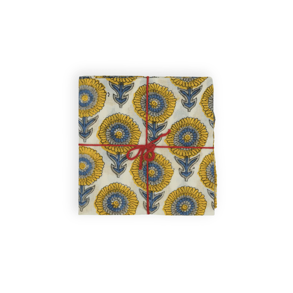 Servilletas Moonlight (Set de 4) – Algodón Reciclado Artesanal